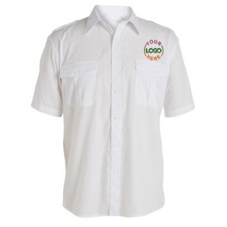 Half Sleeve White Uniform Shirt