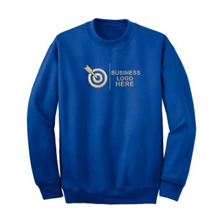 Personalized Royal Blue Sweatshirt